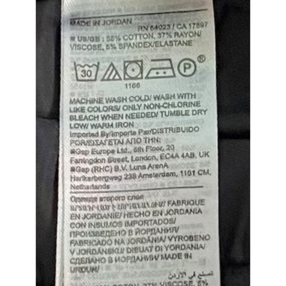 Banana Republic Sloan Womens Black Pants Size 8 Ankle Preppy Office Work School - Picture 4 of 12